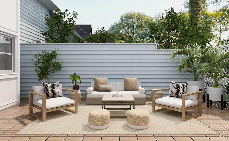 make your outdoor space