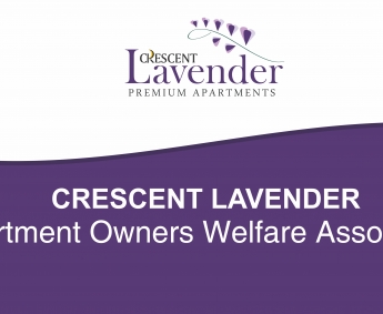 Handing over function of Crescent Lavender Apartment Owners Welfare Association.