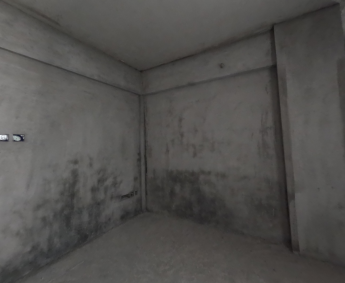 Another view of Internal wall plastering work has been completed on 3rd floor.